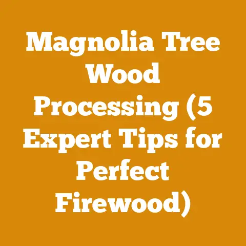 Magnolia Tree Wood Processing (5 Expert Tips for Perfect Firewood)