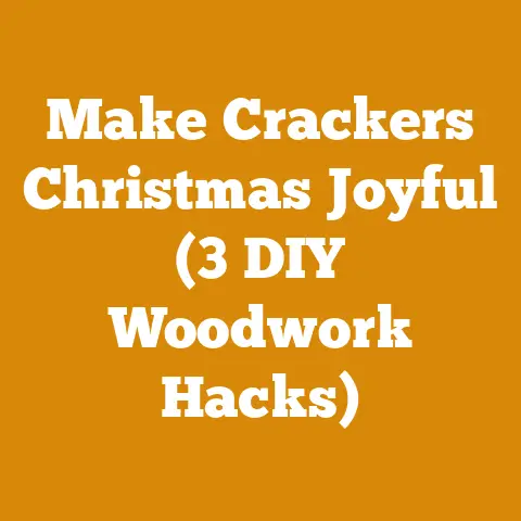 Make Crackers Christmas Joyful (3 DIY Woodwork Hacks)