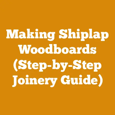 Making Shiplap Woodboards (Step-by-Step Joinery Guide)