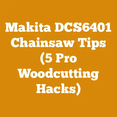 Makita DCS6401 Chainsaw Tips (5 Pro Woodcutting Hacks)
