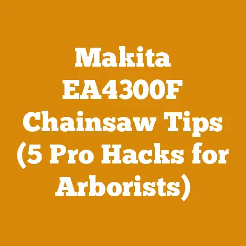Makita EA4300F Chainsaw Tips (5 Pro Hacks for Arborists)