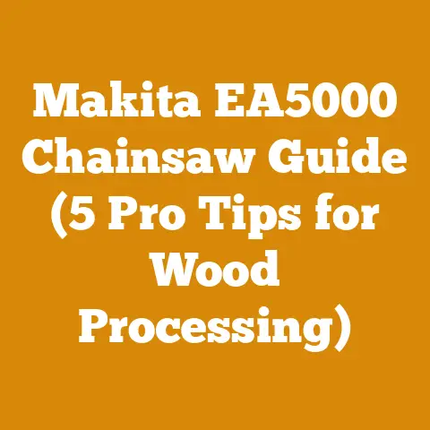 Makita EA5000 Chainsaw Guide (5 Pro Tips for Wood Processing)