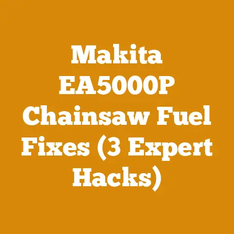 Makita EA5000P Chainsaw Fuel Fixes (3 Expert Hacks)