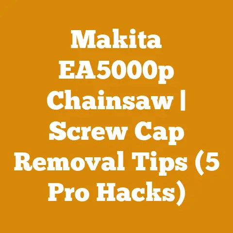 Makita EA5000p Chainsaw | Screw Cap Removal Tips (5 Pro Hacks)