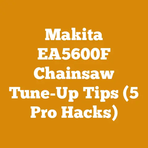 Makita EA5600F Chainsaw Tune-Up Tips (5 Pro Hacks)