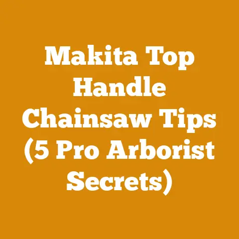 Makita Top Handle Chainsaw Tips (5 Pro Arborist Secrets)