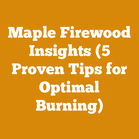 Maple Firewood Insights (5 Proven Tips for Optimal Burning)