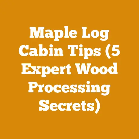 Maple Log Cabin Tips (5 Expert Wood Processing Secrets)