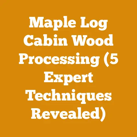 Maple Log Cabin Wood Processing (5 Expert Techniques Revealed)