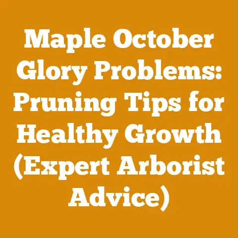 Maple October Glory Problems: Pruning Tips for Healthy Growth (Expert Arborist Advice)