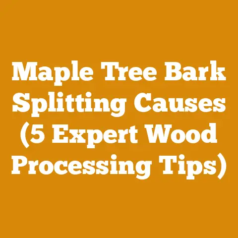 Maple Tree Bark Splitting Causes (5 Expert Wood Processing Tips)