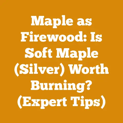 Maple as Firewood: Is Soft Maple (Silver) Worth Burning? (Expert Tips)