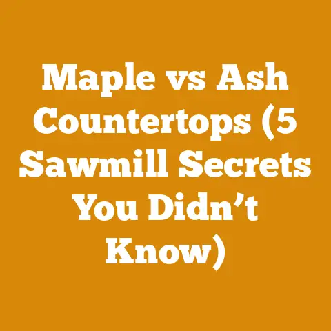 Maple vs Ash Countertops (5 Sawmill Secrets You Didn’t Know)