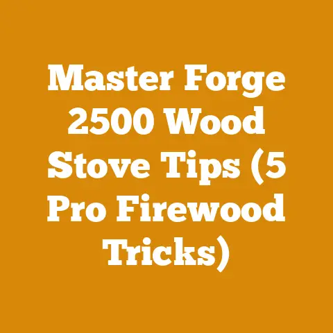 Master Forge 2500 Wood Stove Tips (5 Pro Firewood Tricks)