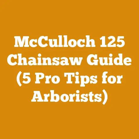McCulloch 125 Chainsaw Guide (5 Pro Tips for Arborists)