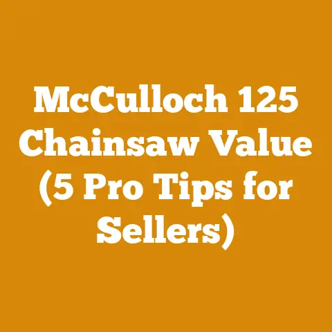 McCulloch 125 Chainsaw Value (5 Pro Tips for Sellers)