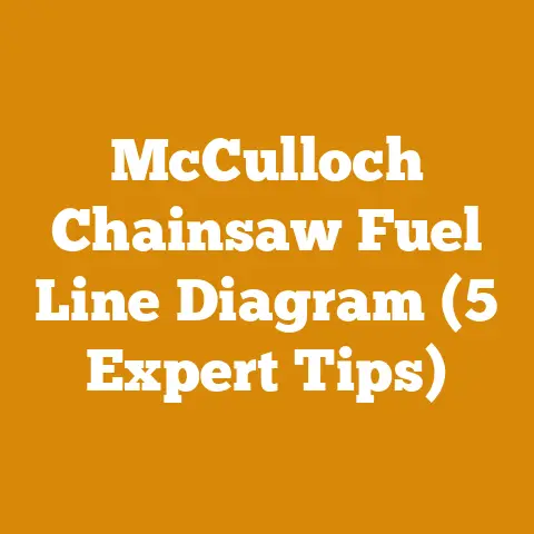 McCulloch Chainsaw Fuel Line Diagram (5 Expert Tips)