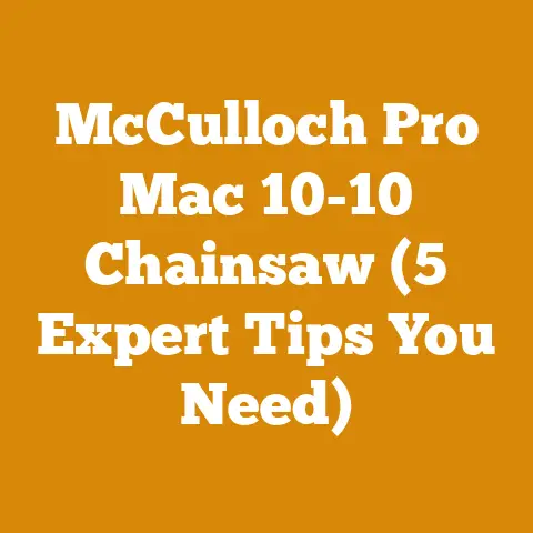 McCulloch Pro Mac 10-10 Chainsaw (5 Expert Tips You Need)