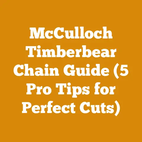 McCulloch Timberbear Chain Guide (5 Pro Tips for Perfect Cuts)