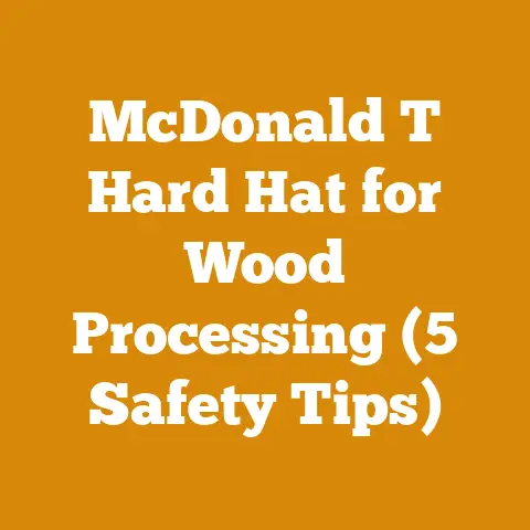 McDonald T Hard Hat for Wood Processing (5 Safety Tips)