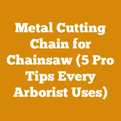 Metal Cutting Chain for Chainsaw (5 Pro Tips Every Arborist Uses)