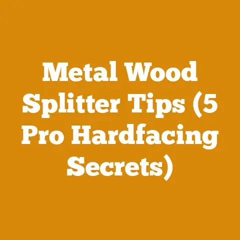 Metal Wood Splitter Tips (5 Pro Hardfacing Secrets)