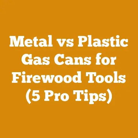 Metal vs Plastic Gas Cans for Firewood Tools (5 Pro Tips)