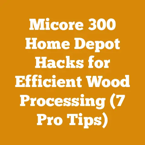 Micore 300 Home Depot Hacks for Efficient Wood Processing (7 Pro Tips)