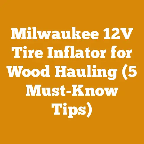 Milwaukee 12V Tire Inflator for Wood Hauling (5 Must-Know Tips)