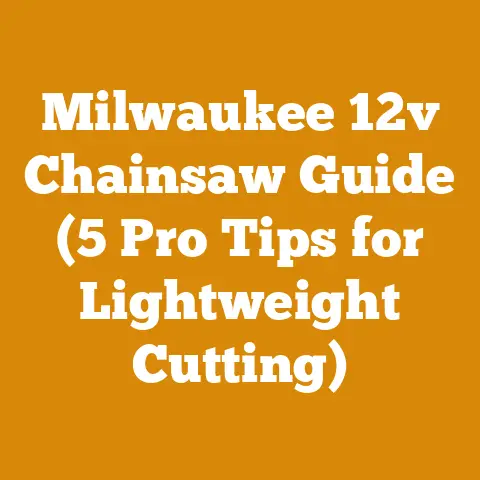 Milwaukee 12v Chainsaw Guide (5 Pro Tips for Lightweight Cutting)
