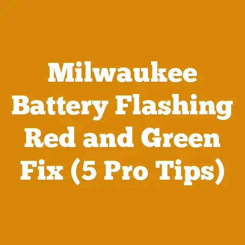 Milwaukee Battery Flashing Red and Green Fix (5 Pro Tips)