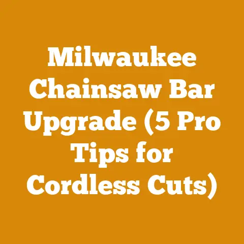 Milwaukee Chainsaw Bar Upgrade (5 Pro Tips for Cordless Cuts)