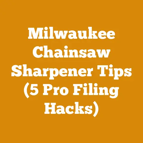 Milwaukee Chainsaw Sharpener Tips (5 Pro Filing Hacks)