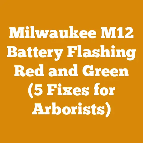 Milwaukee M12 Battery Flashing Red and Green (5 Fixes for Arborists)