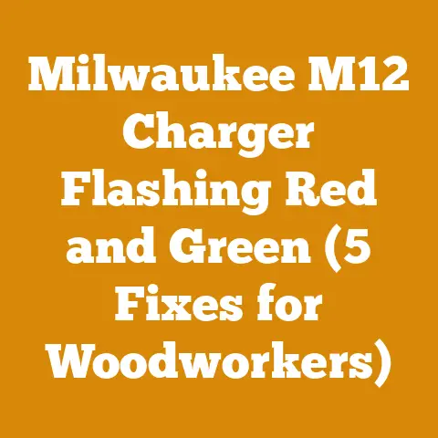 Milwaukee M12 Charger Flashing Red and Green (5 Fixes for Woodworkers)