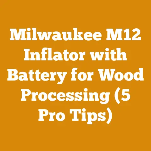 Milwaukee M12 Inflator with Battery for Wood Processing (5 Pro Tips)
