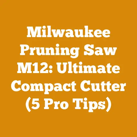 Milwaukee Pruning Saw M12: Ultimate Compact Cutter (5 Pro Tips)