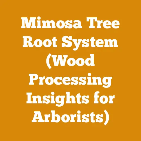 Mimosa Tree Root System (Wood Processing Insights for Arborists)