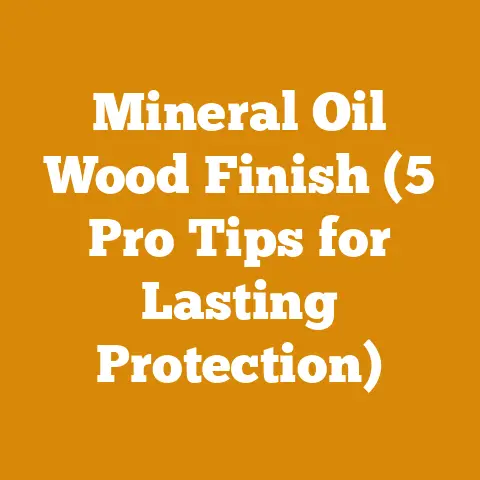 Mineral Oil Wood Finish (5 Pro Tips for Lasting Protection)