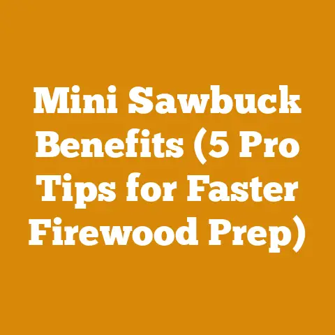 Mini Sawbuck Benefits (5 Pro Tips for Faster Firewood Prep)