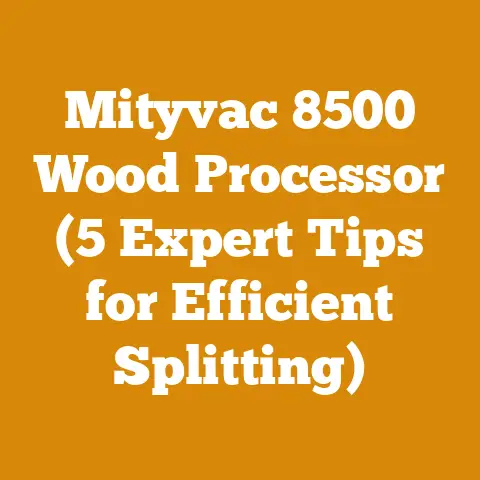 Mityvac 8500 Wood Processor (5 Expert Tips for Efficient Splitting)