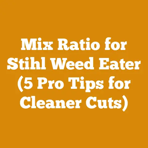 Mix Ratio for Stihl Weed Eater (5 Pro Tips for Cleaner Cuts)