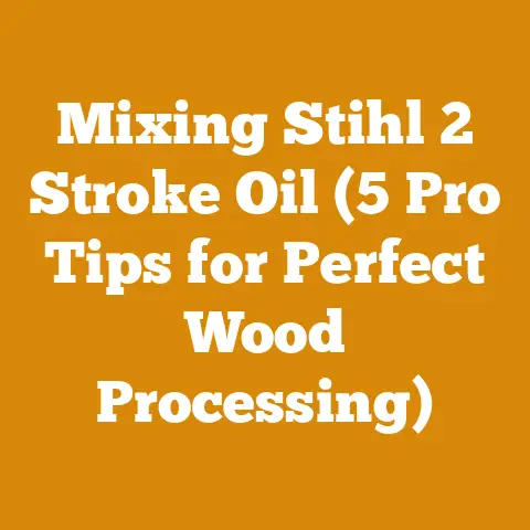 Mixing Stihl 2 Stroke Oil (5 Pro Tips for Perfect Wood Processing)