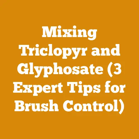Mixing Triclopyr and Glyphosate (3 Expert Tips for Brush Control)