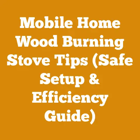 Mobile Home Wood Burning Stove Tips (Safe Setup & Efficiency Guide)