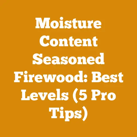 Moisture Content Seasoned Firewood: Best Levels (5 Pro Tips)