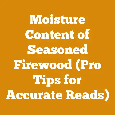Moisture Content of Seasoned Firewood (Pro Tips for Accurate Reads)