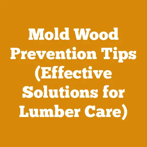 Mold Wood Prevention Tips (Effective Solutions for Lumber Care)