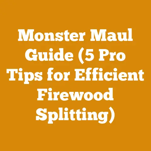 Monster Maul Guide (5 Pro Tips for Efficient Firewood Splitting)