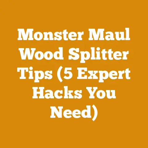 Monster Maul Wood Splitter Tips (5 Expert Hacks You Need)